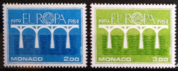 EUROPA 1984 - MONACO               N° 483/484                      NEUF* - 1984