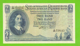 SOUTH AFRICA 2 RAND 1962/1965  P-105b  UNC - South Africa