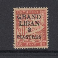 Lebanon, Scott J3 (Yvert TT3), MNH (some Offset On Gum) - Segnatasse