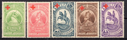 ETHIOPIE- (Poste Intérieure) - 1936 - N° 209 à 213 - (Lot De 5 Valeurs Différentes) - (Au Profit De La Croix-Rouge) - Ethiopia