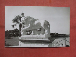 RPPC. Monument.    St Augustine  Florida      .   Ref 5427 - St Augustine
