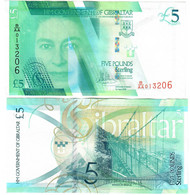 Gibraltar 5 Pounds 2020 (2021) UNC - Gibraltar