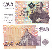 Iceland 1000 Kronur 2001 (2009) UNC - Islande