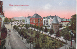 German Feldpost WW1: Postcard Metz, France - Festungs-LazarettMünzschule In Metz W/o Postmark But Signed Metz - Militaria
