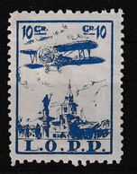 Poland 1925 L.O.P.P. 10gr Mint Hinged - Unused Stamps