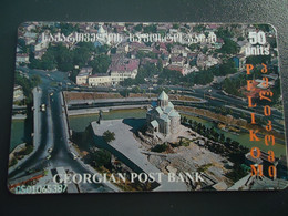 GEORGIA USED CARDS MONUMENTS - Georgië