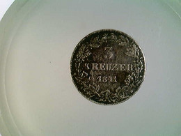Münze Hessen 3 Kreuzer, 1841 - Numismática