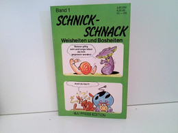 Schnick-Schnack Weisheiten Und Bosheiten BAND 1 - Andere & Zonder Classificatie