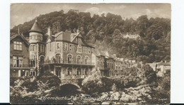 Postcard Lynmouth  Lyn Valley Hotel Frith's Posted 1924 - Lynmouth & Lynton