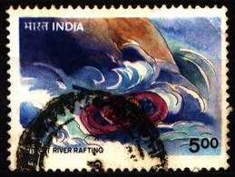 India 1992 Mi 1351 River Rafting - Used Stamps