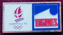 ALBERTVILLE 1992 / 92 - FRANCE - SITE - TIGNES - OLYMPICS GAMES - JEUX OLYMPIQUES - SAVOIE -  ANNEAUX - '92 -       (JO) - Olympic Games