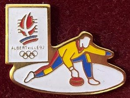 ALBERTVILLE 1992 / 92 - FRANCE - CURLING - OLYMPICS GAMES - JEUX OLYMPIQUES - SAVOIE -  ANNEAUX - '92 - (JO) - Giochi Olimpici