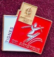 ALBERTVILLE 1992 / 92 - FRANCE - SITE TIGNES - SKI ARTISTIQUE - JEUX OLYMPIQUES - SAVOIE -  ANNEAUX - '92 - (JO) - Olympic Games