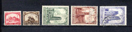 Bélgica  1928  .-   Y&T  Nº   267/271 - 1929-1941 Big Montenez