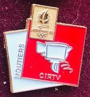 ALBERTVILLE 1992 / 92 - FRANCE - SITE MOUTIERS - CIRTV - MEDIAS - RADIO - JEUX OLYMPIQUES - SAVOIE - ANNEAUX - '92 -(JO) - Olympic Games