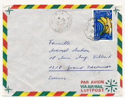 CAMEROUN => Enveloppe Maroua Pour Suisse, Affr. 30F Bananes - 12/12/1969 - Kameroen (1960-...)