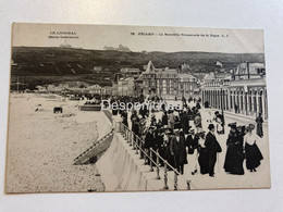 76400 Fécamp - La Nouvelle Promenade De La Digue -  Très Animée -   Carte Neuve - Fécamp