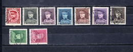 Bélgica  1931-32  .-   Y&T  Nº   317/324 - 1929-1941 Groot Montenez