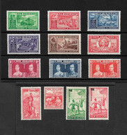 NEW ZEALAND 1936 - 1939 COLLECTION OF MOUNTED MINT COMMEMORATIVE SETS Cat £28.50 - Ongebruikt