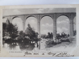 Carte Postale De L'Isle-Jourdain, 86, Au Bord De La Vienne, Viaduc - L'Isle Jourdain