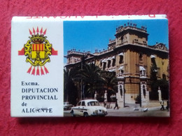 CAJA DE CERILLAS BOÎTE D'ALLUMETTES MATCHBOX SPAIN DIPUTACIÓN PROVINCIAL DE ALICANTE RENAULT GORDINI ? VOITURE CAR AUTO. - Boites D'allumettes