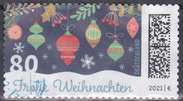 Deutschland 2021.Frohe  Weihnachten Selbstklebend, Mi 3643 Gestempelt - Used Stamps