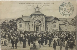 Bouches Du Rhône - Marseille Capucines - Exposition Internationale D'Électricité 17 Mai 1908 - Palais De L'Agriculture - - Exposición Internacional De Electricidad 1908 Y Otras