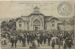 Bouches Du Rhône - Marseille Capucines - Exposition Internationale D'Électricité 17 Mai 1908 - Palais De L'Agriculture - - Internationale Tentoonstelling Voor Elektriciteit En Andere