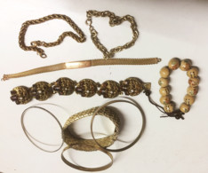 ANNEES 40-50-60... Lot Bracelets Fantaisie - Accessories