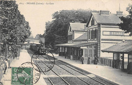 Briare        45         Intérieur De La Gare. Train.      (voir Scan) - Briare