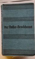 Buch Der Volks Brockhaus A Z Enzyklopädie COLLECTIBLE BOOK GERMAN GERMANY Encyclopedia - Brockhaus