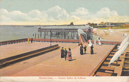 Delcampe - CPA URUGUAY MONTEVIDEO POCITOS BANOS DE SENORAS - Uruguay