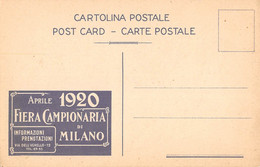 CPA ITALIE MINALO FIERA CAMPIONARIA DI MILANO APRILE 1920 - Milano (Mailand)