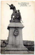 79 ( Deux Sevres ) - THOUARS - Monument Historique élevé A La Mémoire Des Morts En 1870 - Thouars