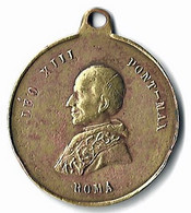 Italien - Italia - Medaille Pape Leo XIII. 1830 Pont-Max Roma - Otros & Sin Clasificación