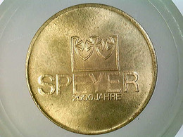 Medaille Speyer 2000 Jahre, Technik-Museum Speyer - Numismatica