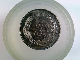 Münze Türkei, 2 1/2 Lira 1970, Atatürk, FAO, TOP - Numismatiek
