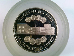 Medaille Hamburg, Eröffnung Hamburgische Münze 1982 - Numismatik