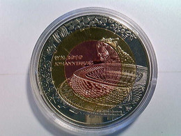 Medaille Fußball-WM 2010 Südafrika, Triplex - Numismatiek