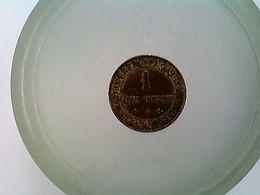 Münze Frankreich, 1 Centime 1875 A, Bronze - Numismatiek