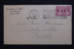 CANADA - Enveloppe De Saint Hyacinthe Pour Paris En 1935 - L 114565 - Cartas & Documentos