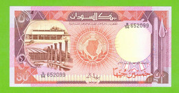 SUDAN 50 POUNDS 1987  P-43a  UNC - Sudan