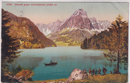 Obersee Gegen Brünnelistock - Stempel Seewirtschaft Obersee - Jos. Landolt Walhalla Näfels - Näfels