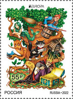 Russia 2022 , № 2859. EUROPA Stamps Issue. Stories And Myths МNH  1 V - Unused Stamps