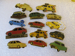 PIN'S    Lot  14  CITROËN - Citroën