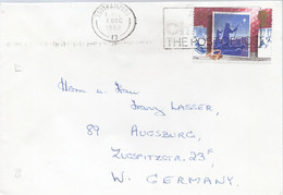Groot-Brittannië Brief Uit 1988 Met 1 Zegel (4372) - Covers & Documents