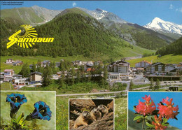 1094444 Samnaun Mit Muttler Im Unter-Engadin Mehrbildkarte - Samnaun