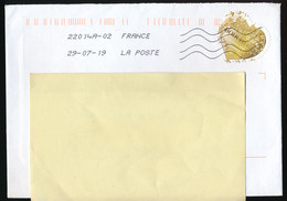 Timbre Postal Adhésif (2019) "Coeurs Griffés, Maison Boucheron" Seul Sur Lettre - 1961-....