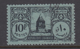 Lebanon, Scott J46, Used - Impuestos