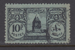 Lebanon, Scott J46, Used - Portomarken